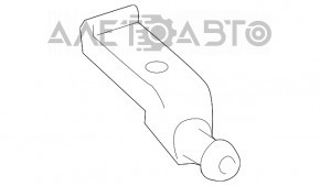 Кронтшейн глушителя задний правый Mercedes CLA 250 14-19