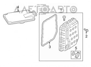 Поддон АКПП Dodge Dart 13-16 6F24