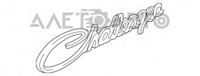 Емблема решітки радіатора Dodge Challenger 15-19 напис