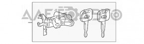 Личинка замка крышки багажника Toyota Camry v50 12-14 usa