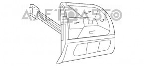 Кнопки управління прав на кермі Fiat 500X 16-18
