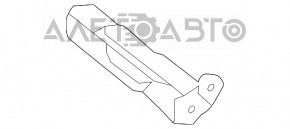 Крепление переднего бампера на крыле правое Honda HR-V 16-22 трещина
