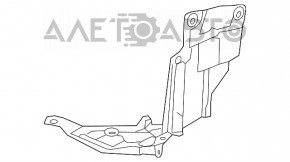 Защита арки боковая передняя левая Honda HR-V 16-22 примята