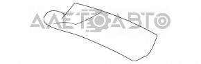 Обшивка дверей багажника прав Subaru XV Crosstrek 13-17 чорна