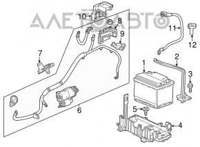 Кріплення АКБ Chevrolet Trax 15-22