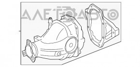 Задній диференціал редуктор Mercedes W167 GLE 450 20-23 3.0h AWD 15к