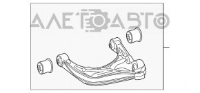 Важіль нижній під пружину лівий задній Mercedes W167 GLE 350 450 20-23