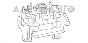 Розподільна плита АКБ підкапотна ліва Mercedes W167 GLE 350 450 20-23