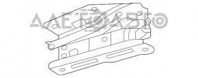 Петля капота правая Mercedes W167 GLE 350 450 20-23