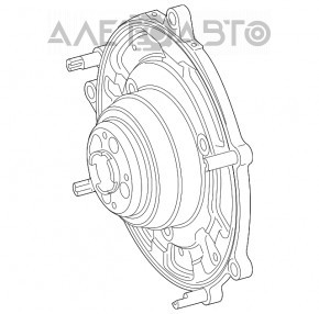 Кріплення електродвигуна АКПП Mercedes W167 GLE 450 20-23