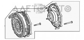 Електродвигун АКПП Mercedes W167 GLE 450 20-23 17к топляк, іржавий, на запчастини
