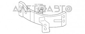Кронштейн крыла передний правый Mazda 3 14-18 BM новый OEM оригинал