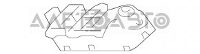 Управление стеклоподъемником передним левым Mazda3 MPS 09-13