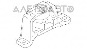Подушка двигуна права Mazda3 MPS 09-13