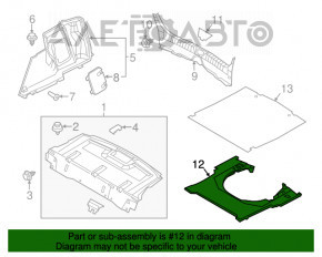 Абсорбер під інструмент Mazda 3 14-18 BM