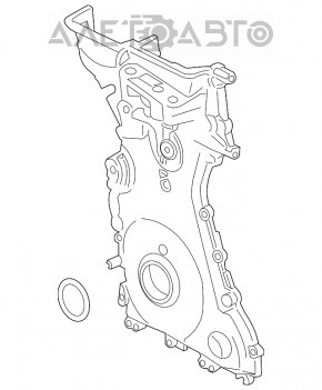Передня кришка двигуна Ford Fusion mk5 13- 2.5