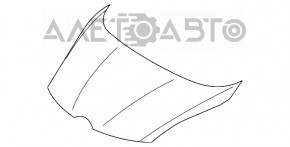 Капот голий Mazda CX-7 06-09