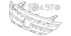 Решетка радиатора grill в сборе Honda CRV 12-14 дорест без эмблемы