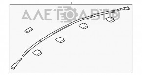 Накладка даху права Mazda 6 13-21