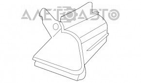 Дефлектор радиатора правый Mazda 6 14-17 новый OEM оригинал