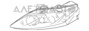 Фара передня права Mazda6 03-08 гола usa дорест світла