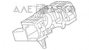 Блок подрулевых переключателей Mazda CX-9 16-