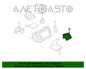 Telephone adapter MAZDA 6 09-13