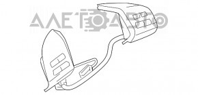 Кнопки управления на руле Mazda6 09-13