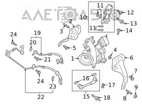 Турбіна Ford Escape MK4 20-22 1.5T