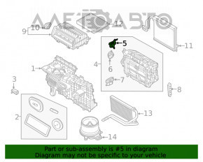 Актуатор моторчик привод печі кондиціонер Ford Explorer 20-