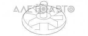 Крепление запасного колеса Mazda CX-9 16-