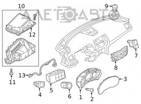 Подрулевой переключатель лев Mazda CX-5 13-16