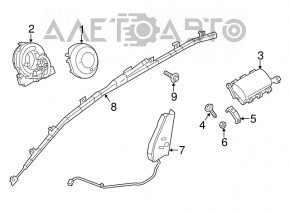 Подушка безпеки airbag сидіння прав Mazda CX-5 13-16