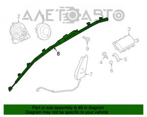 Подушка безопасности airbag боковая шторка правая Mazda CX-5 13-16