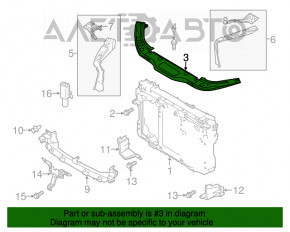 Планка крепления телевизора верхняя Mazda CX-5 13-16