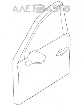 Дверь голая передняя левая Mazda CX-5 13-16