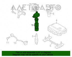 Котушка запалювання Mazda6 09-13 2.5