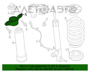 Опора амортизатора задня права Ford Explorer 20-