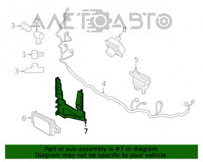 Кронштейн радар круїзу Ford Escape MK4 20-