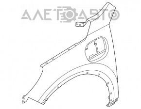 Крыло переднее правое Ford Escape MK4 20- серебро UX