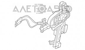 Механизм ручки двери передней правой Ford Escape MK4 20-22