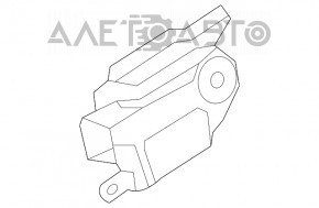 Актуатор моторчик привід грубки вентиляція Ford Escape MK4 20-
