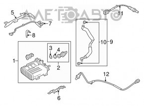 Лямбда-зонд второй Mazda CX-5 13-16 2.0, 2.5