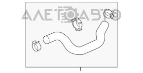 Патрубок охлаждения верхний Mazda 6 13-21