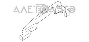 Ручка дверей зовнішня задня права Mazda CX-9 16- новий OEM оригінал
