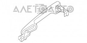 Ручка двери внешняя передняя правая keyless Mazda CX-9 16-