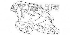 Помпа охлаждения Audi Q7 16- 3.0T