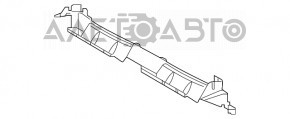 Дефлектор радиатора верхний Audi Q7 16-19 3.0T новый OEM оригинал