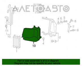 Воздуховод переднего бампера правый Audi Q7 16-19