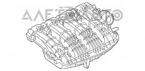 Коллектор впускной Audi Q5 80A 21- 2.0т новый OEM оригинал